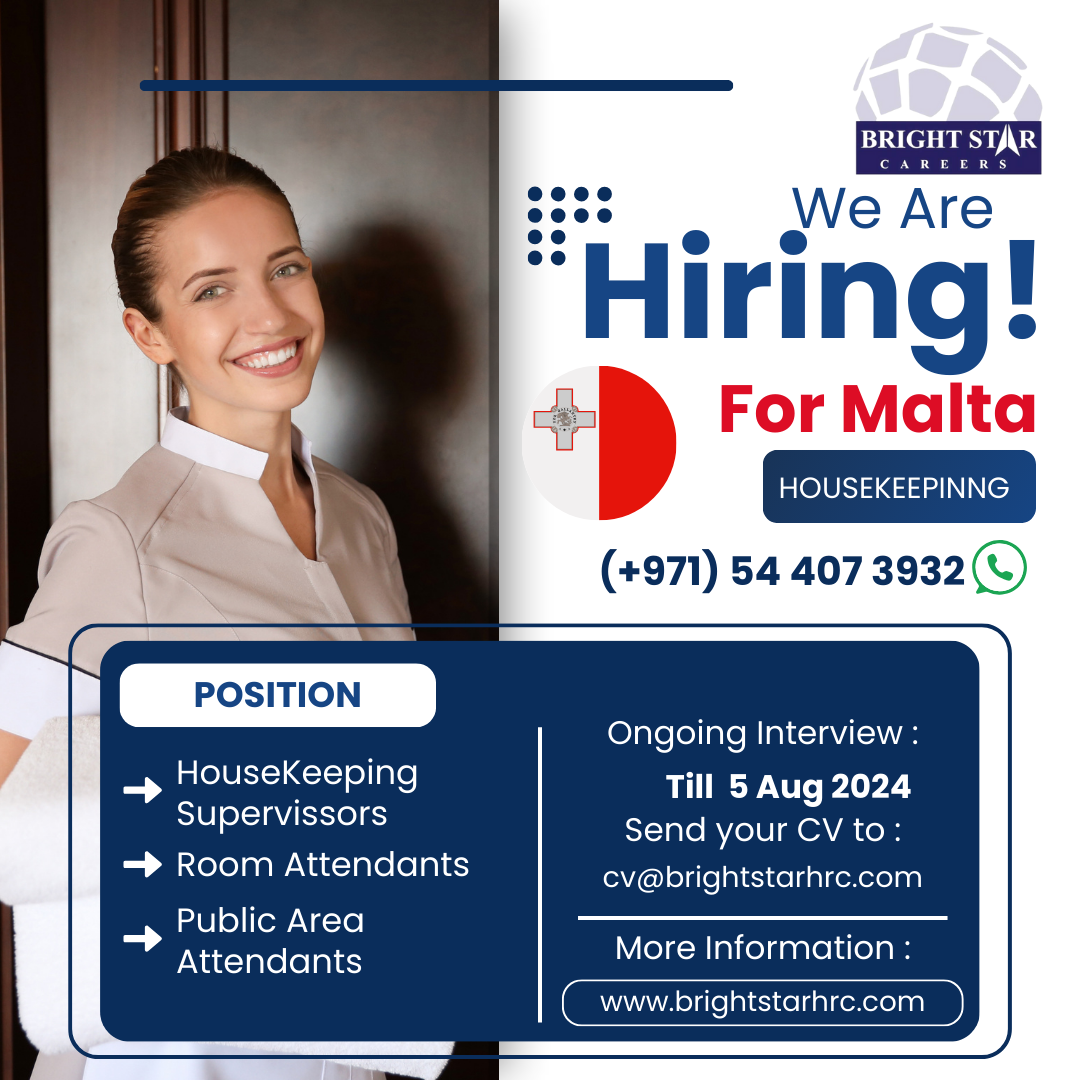 Housekeepinng for malta